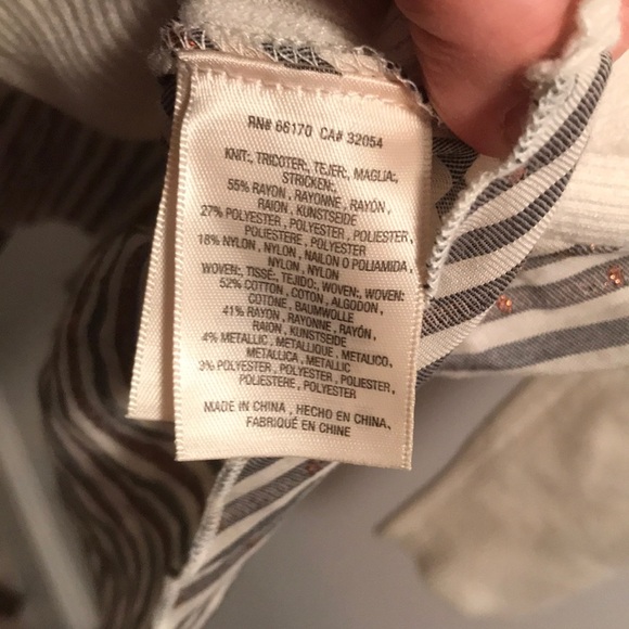 NWOT Anthropologie Moth Mixed Media sweater Sz S - Picture 7 of 8